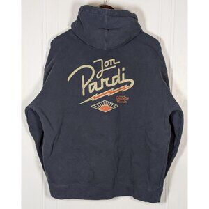Jon Pardi Navy Blue Pullover Hoodie Sweatshirt Electric Sunrise Size XL Country